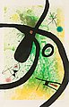 JOAN MIRÓ, "Le chasseur de pieuvres". Etchi...