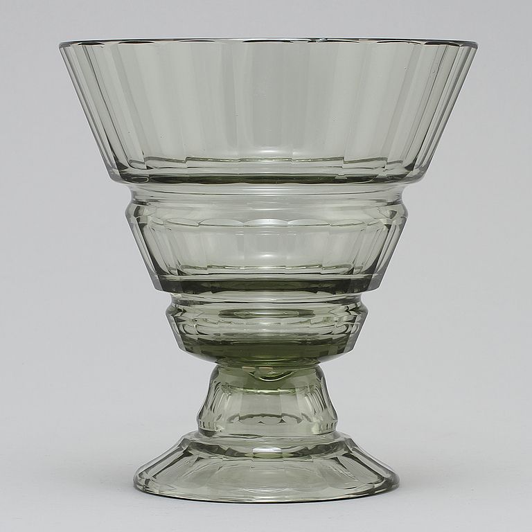 SKÅL, glas, Eda glasbruk, dat 1931.