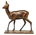 ARVID KNÖPPEL, Deer. Signed A. Knöppel. Fou...