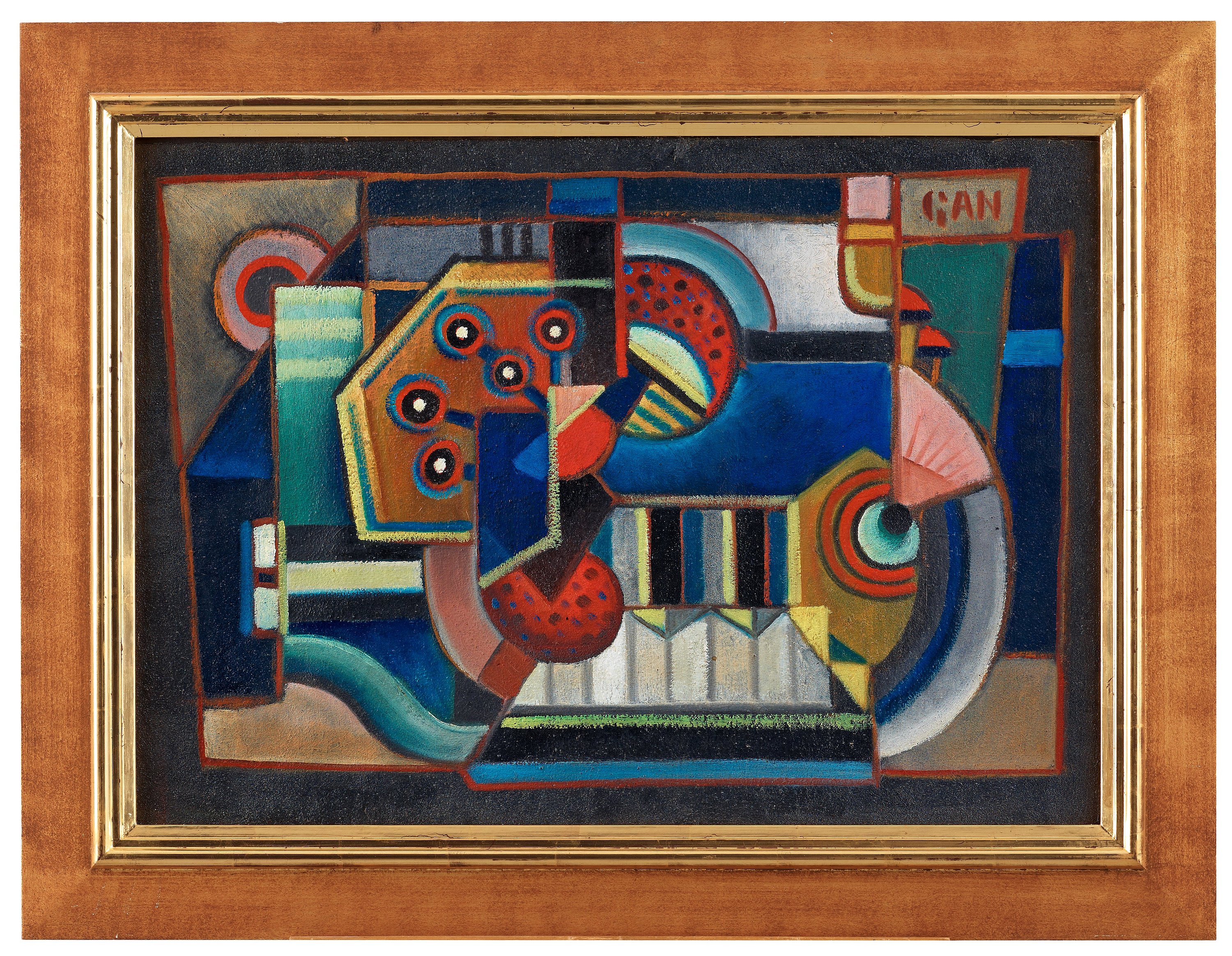 Gösta Adrian-Nilsson "GAN" (1884-1965) "Atonalt" (Atonality). Signed ...