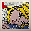ROY LICHTENSTEIN (USA), serigrafi, osign.