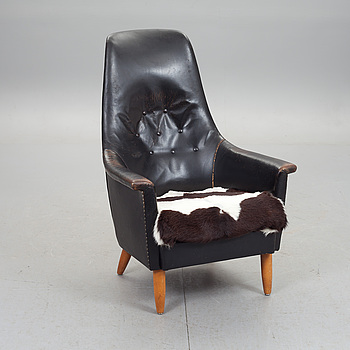 356820. FÅTÖLJ, 1950-tal.