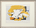 GEORGES BRAQUE, efter, färglitografi 1953, ...
