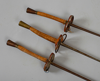 359233. FLORETTER, 3 st, 1800-1900-tal.