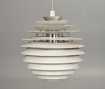360369. TAKLAMPA. PH Globe, Poul Henningsen för Louis Poulsen, 1900-talets andra hälft.