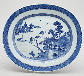 360419. STEKFAT, porslin, Kina, 1700-1800-tal.