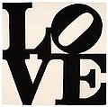ROBERT INDIANA, CARPET. "Black on white", C...