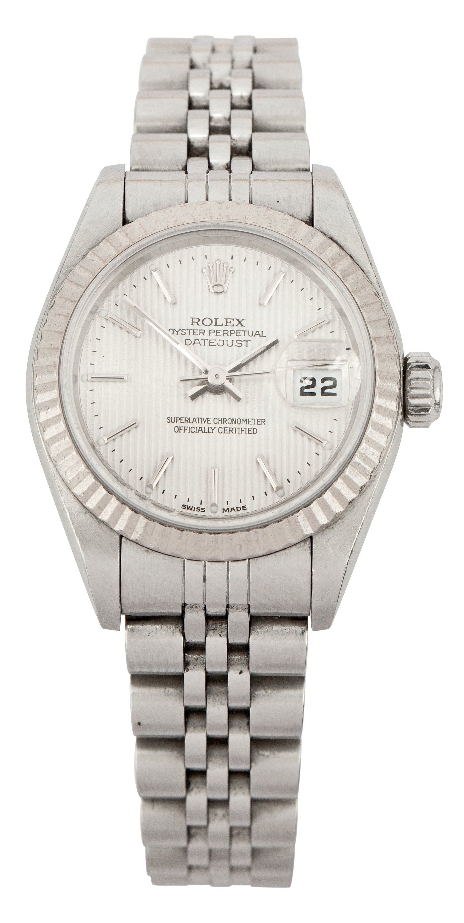 ROLEX, Datejust, automatisk, stål, c 