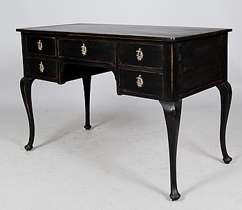361746. SKRIVBORD, rokokostil, 1900-tal.