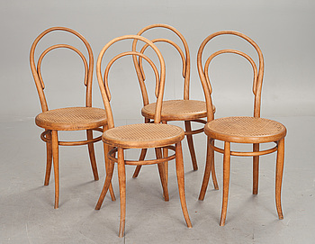 362155. STOLAR, 4 st, Thonet, 1900-tal.