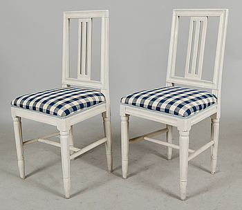 363983. STOLAR, 1 par, gustavianska, 1700-1800-tal.