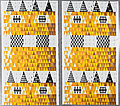TYGLÄNGDER 2 st, "Pythagoras" Sven Markelius.