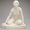 SKULPTUR, parian, Per Hasselberg Gustafsber...