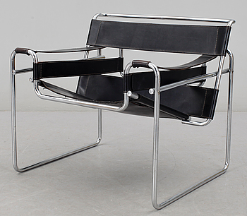 366466. FÅTÖLJ. Wassilys, Marcel Breuer. 1970-tal.