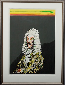 367578. JUHANI LINNOVAARA, serigrafi, signerad och numrerad 1290.