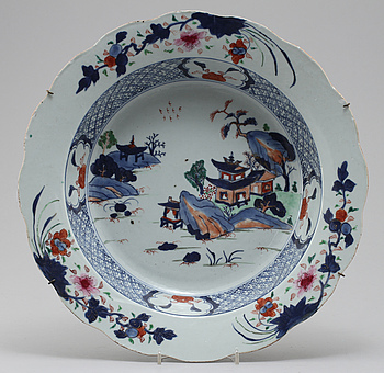 368024. SKÅLFAT, porslin, Kina, 1700-tal.