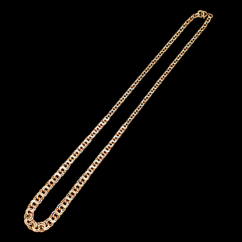 369565. COLLIER, 18 k guld, svenska stämplar. Vikt ca 15 g.