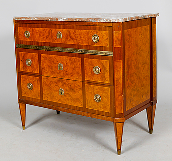 369735. BYRÅ, gustaviansk stil, 1800-tal.