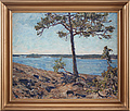 GOTTFRID KALLSTENIUS, olja på duk, signerad...