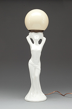 374774. BORDSLAMPA, art deco-stil, 1900-talets första hälft.