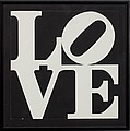 ROBERT INDIANA, affisch (serigrafi).