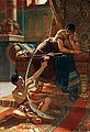 JULIUS KRONBERG, "David och Saul". Signed J...