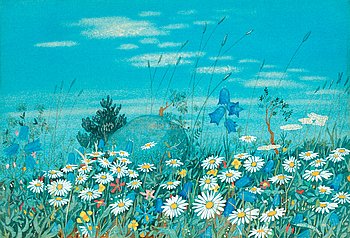 4. Oskar Bergman, Meadow Flowers.