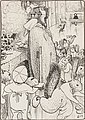 JOHN BAUER, Ogress cooking. Signed with mon...