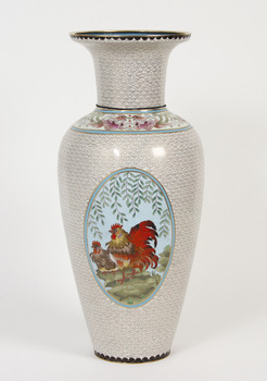 38015. VAS, cloisonné, 18001900-tal.