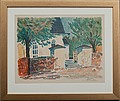 ALFRED WILLIAM FINCH, färglitografi, Frenck...