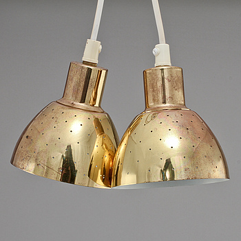 381092. BORDSLAMPOR, ett par samt TAKLAMPOR, ett par, Hans-Agne Jakobsson, 1900-talets fjärde kvartal.