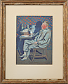 IVAR AROSENIUS, blandteknik/gouache, monogr...
