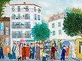 LENNART JIRLOW, "Parisbild" (Scene from Par...