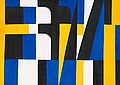 LENNART RODHE, "Kontraster II".