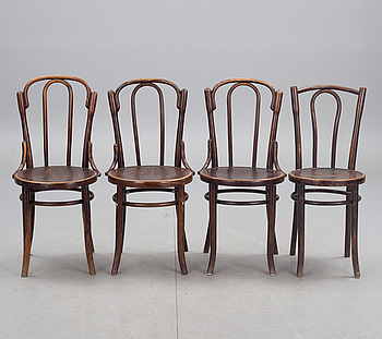 384635. STOLAR, 4 st varav 3 st Mundus, Jacob  Josef Kohn. 1900-talets början.
