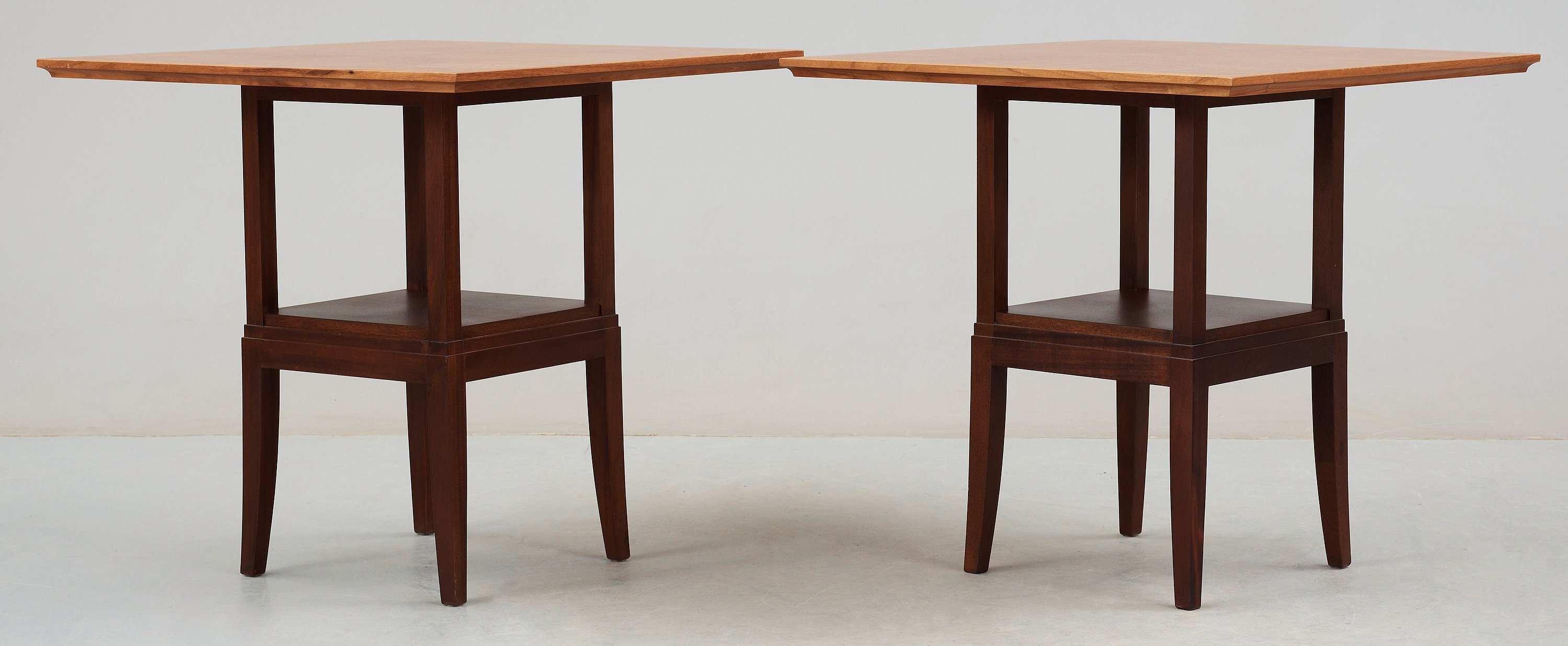 An Eliel Saarinen 8 pieces 'Cranbrook' set of furniture, probably by