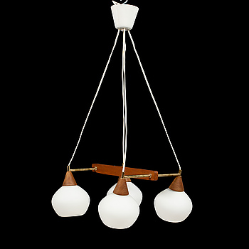385580. TAKLAMPA, 1900-talets andra hälft. Höjd 18 cm.