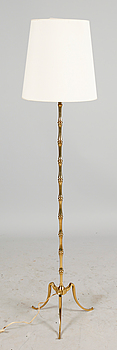 386010. GOLVLAMPA, mässing, 1900-talets andra hälft.