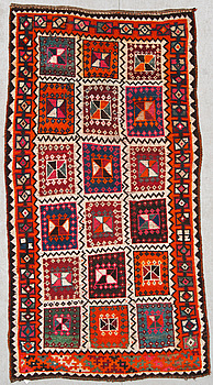 387225. MATTA, antik, Karabagh sannolikt, ca 195 x 100 cm.