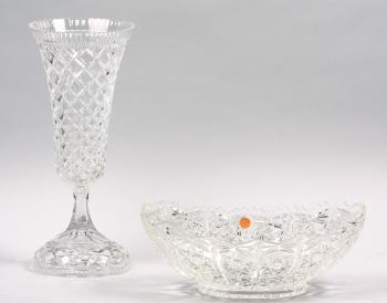 38779. VAS OCH SKÅL, glas.