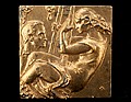 WÄINÖ AALTONEN, relief, förgylld gips, mono...