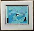 GÖRAN AUGUSTSON, serigrafi, signerad och da...
