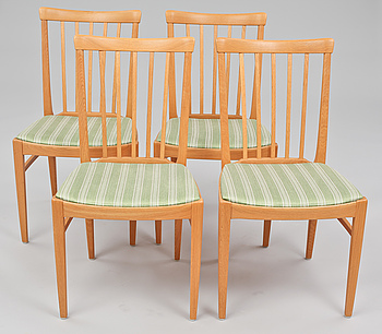 388597. STOLAR, 4 st, Herrgården, Carl Malmsten, Bodafors, 1900-talets andra hälft.