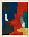 SERGE POLIAKOFF, "Composition bleue, rouge,...