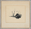 ARMAND ROSSANDER, tuschteckning, signerad.