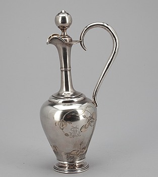 389543. KANNA, silver, Ryssland 1896-1908. Vikt 338 g.
