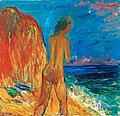 IVAN IVARSON, "Flicka vid havet" (Girl by t...
