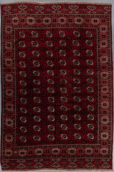 390589. MATTA, Turkmensk, 1900-talets slut. Ca 340 X 227cm.