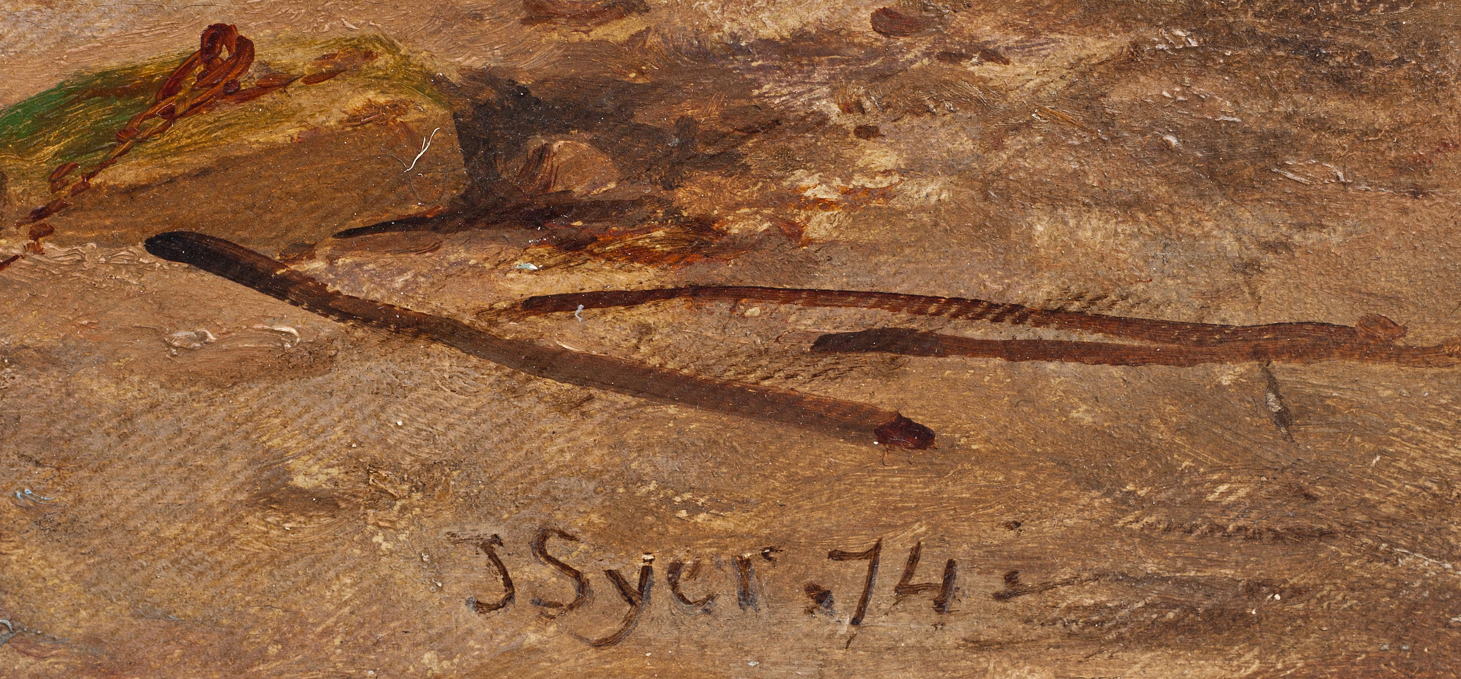 JOHN II SYER, olja på duk, signerad och daterad -74. - Bukowskis