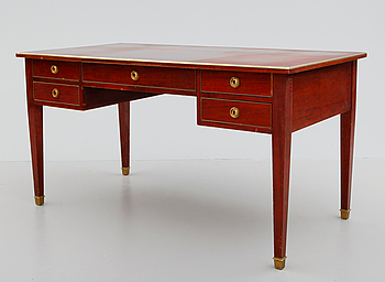 391470. SKRIVBORD, gustaviansk stil, 1900-talets andra hälft.